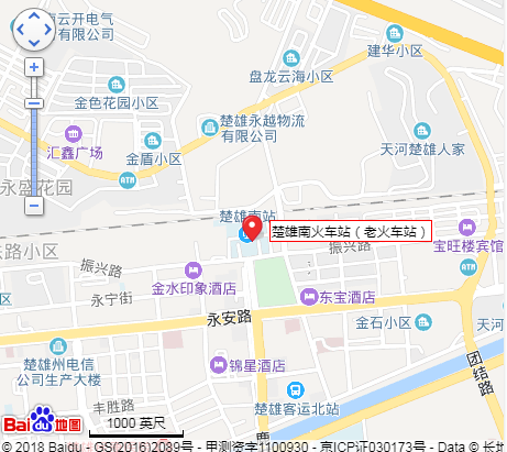 楚雄二路公交车路线图图片